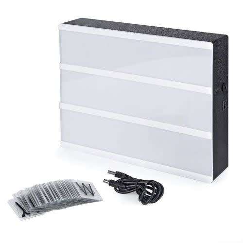 A4 LED message box