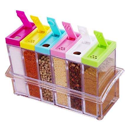 Seasoning storage containers