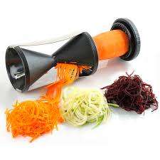 Vegetable spiral slicer
