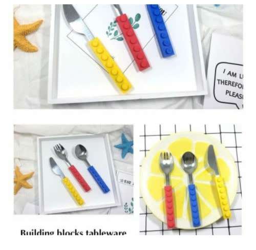 Stack and snack utensil set