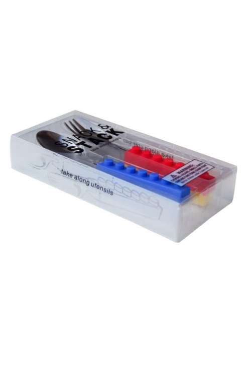 Stack and snack utensil set
