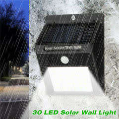 Motion Activated Solar Wall Light