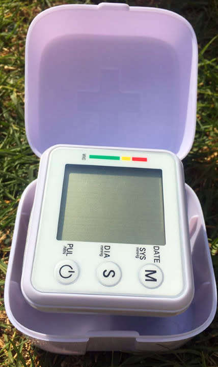 Electronic Wrist Blood Pressure Monitor