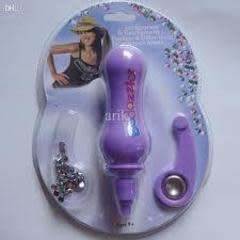 Mini bedazzler craft machine and accessories