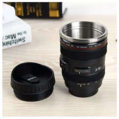 Camera lens coffee mug