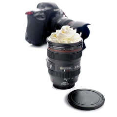 Camera lens coffee mug