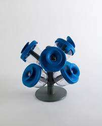 Pop up spice rack in blue