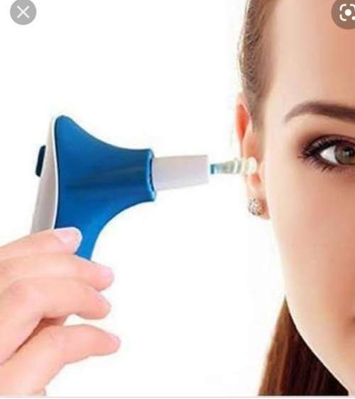 Battery operated ear wax remover