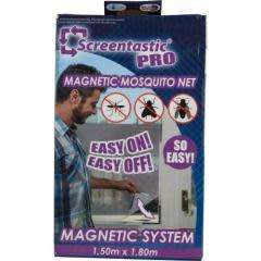 Magnetic mosquito net for windows