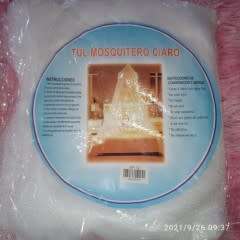White mosquito net