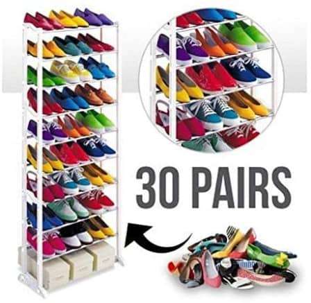 30 pairs shoe rack