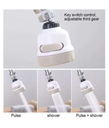 3 mode faucet sprayer