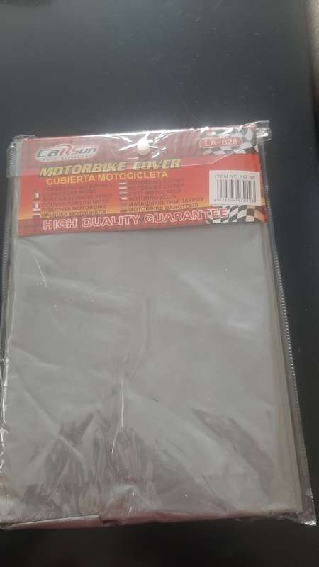 Motorcycle cover