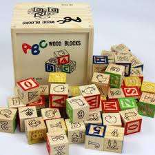 27 piece educational blocks