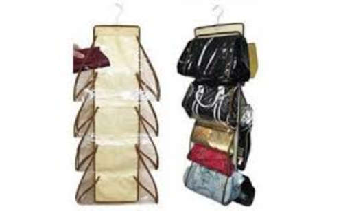 Handbag and purse storage organiser