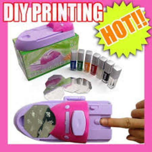 DIY nail printing machine with nail polish - ideal gift