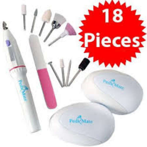 18 piece Pedi Mate manicure pedicure nail set