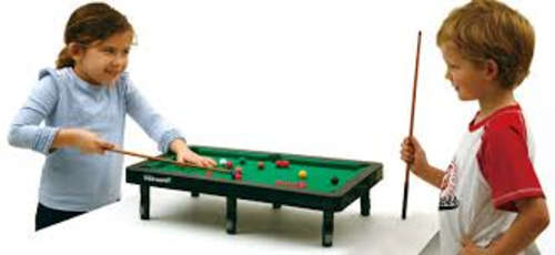 Deluxe pool and snooker set