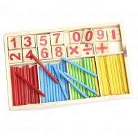 Wooden counting sticks educational toy