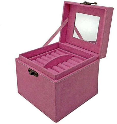 3 level jewellery storage box gift -black available