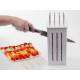 Brochette express with 16 skewers ideal for meat, fruit and vegetables