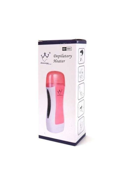 Depilatory wax heater