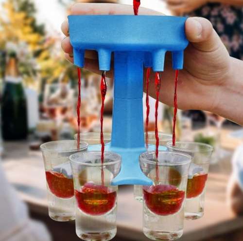 6 shot alcohol dispenser