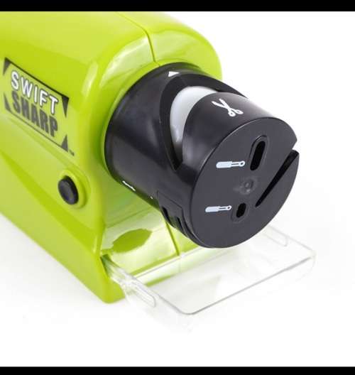 Battery operated knife sharpener