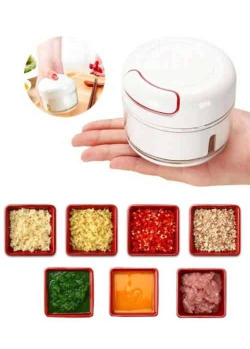 Mini garlic chopper