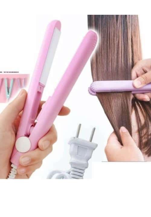 Mini hair straightener