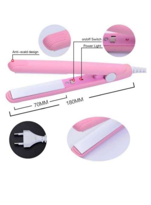 Mini hair straightener