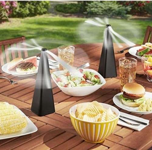 Fly repellent fan