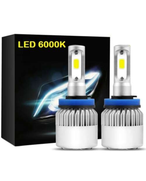 C6 Set of 2 - 3 pin led headlight