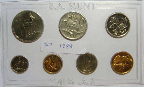 1988 Uncirculated Coin Set