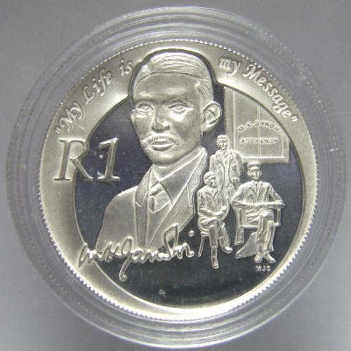 2008 Gandhi Silver R1 - Uncirculated