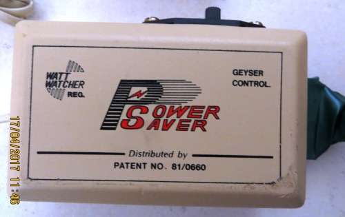 Watt Watcher Geyser Control