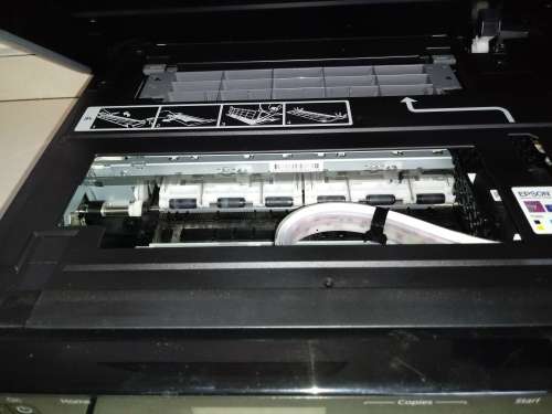 Epson Stylus Photo PX720WD Printer/Scanner/Copier ***Print Head Needs Attention*** Scanner is 100%