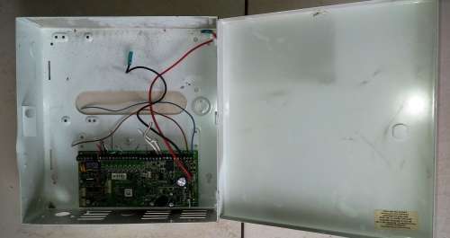 Paradox SP6000 Alarm Panel with Box - Used but working