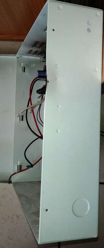 Paradox SP6000 Alarm Panel with Box - Used but working