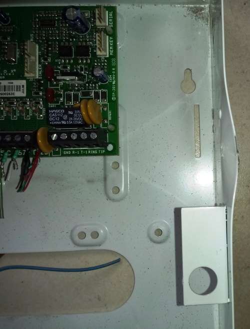 Paradox SP6000 Alarm Panel with Box - Used but working
