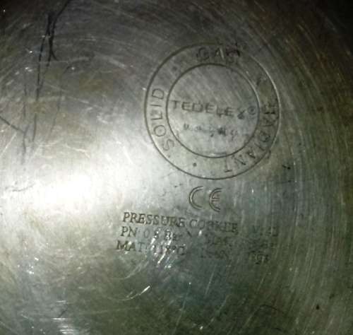Pressure Cooker - Tedelex TP004A Aluminium 4Litre
