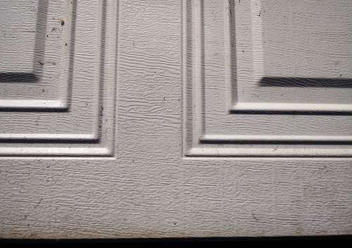 2 x Pressed Metal Garage Doors + DIGIDOOR II Motors