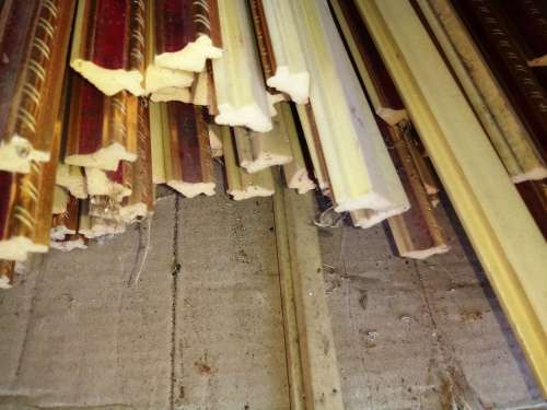 Imitation Wood Picture Frame Mouldings in Lengths
