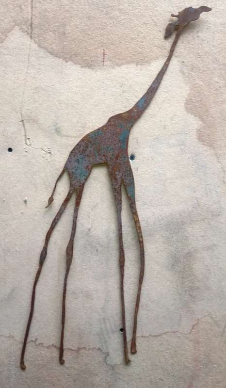 Fence Topping - Giraffe; unmounted