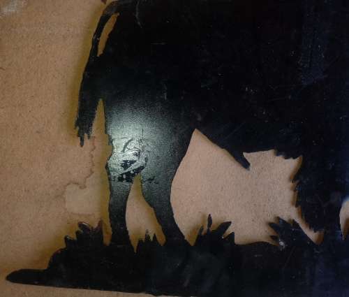 Fence Topping - Bison; unmounted