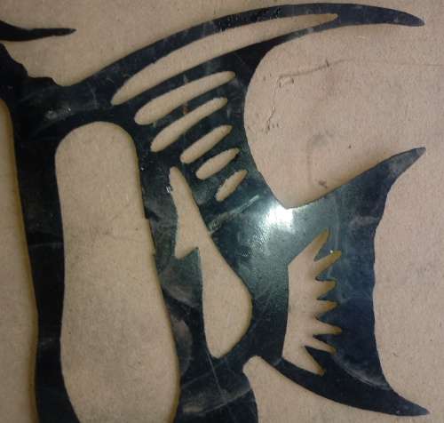 Fence Topping - Angel Fish; unmounted