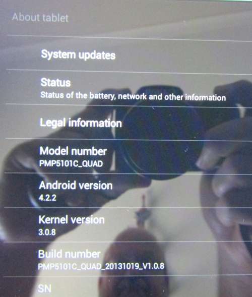 Prestigio Multipad PMP5101C_QUAD 10.1" Android Tablet ***needs attention***  ***FREE SAPO Shipping!*