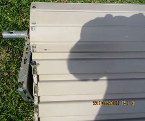 Wispeco Single Metal Roll-Up Garage Door