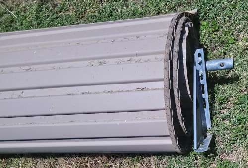 Wispeco Single Metal Roll-Up Garage Door