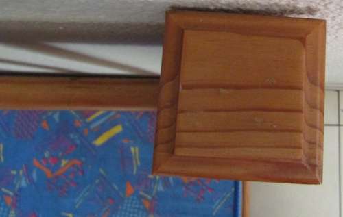 Single Bed & Mattress with Under-Bed Drawer - Knotty Pine with Oregon Pine Stain/Lacquer